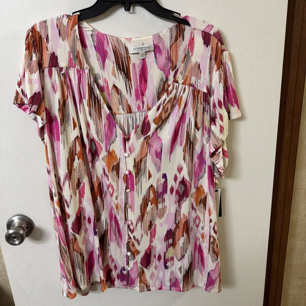 Liverpool Plus Size Top NWT Size 3X